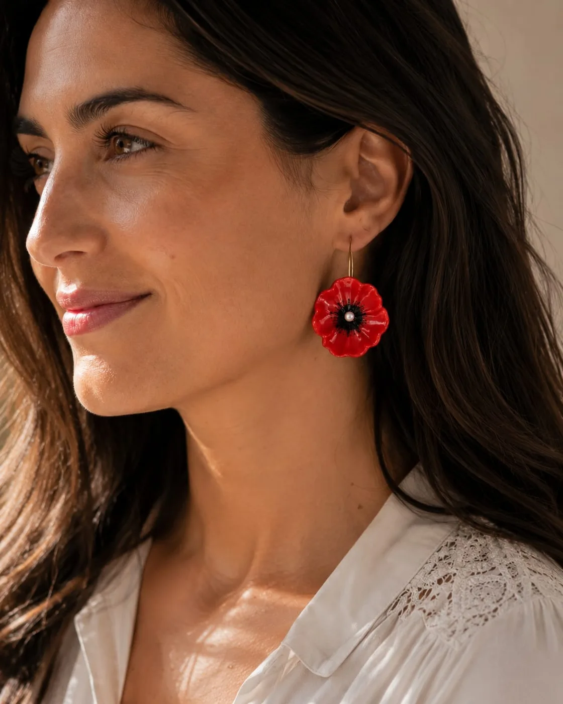 Pendientes Amapola